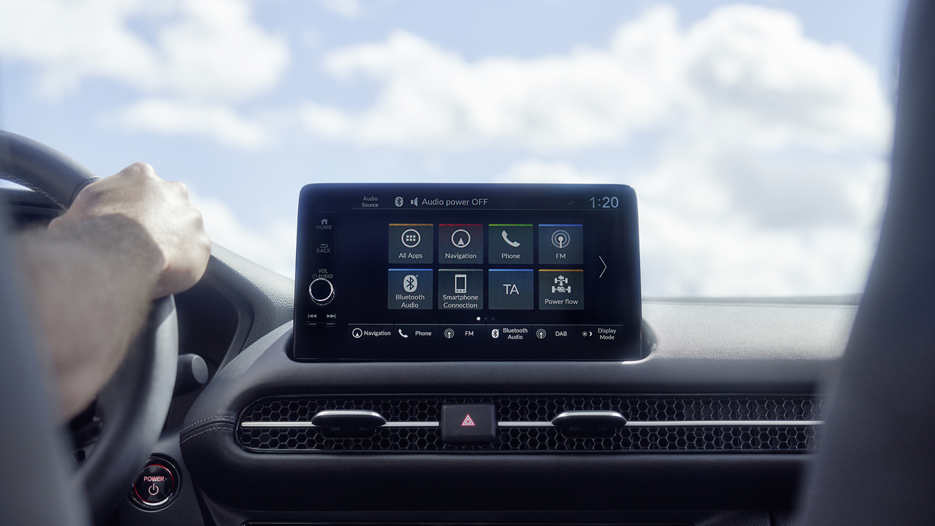 Infotainment modelu ZR-V
