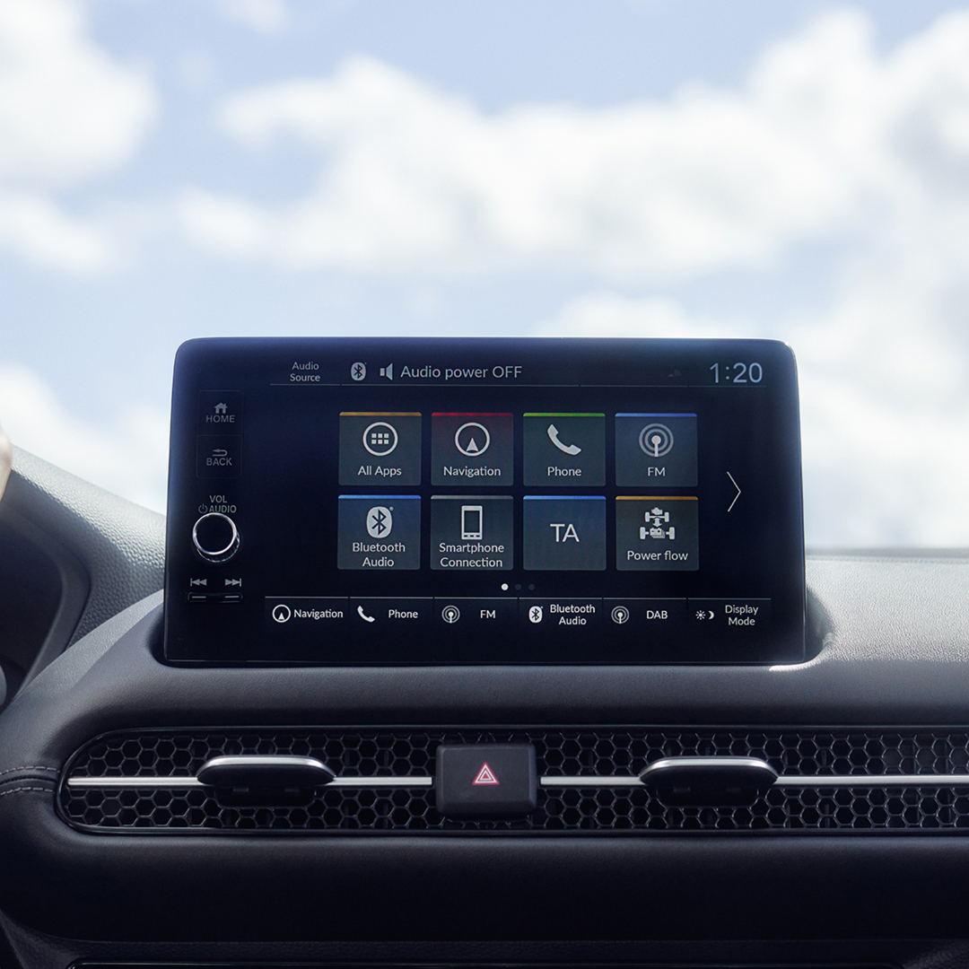 Infotainment modelu ZR-V