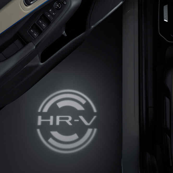 Svetelná projekcia označenia Honda HR-V