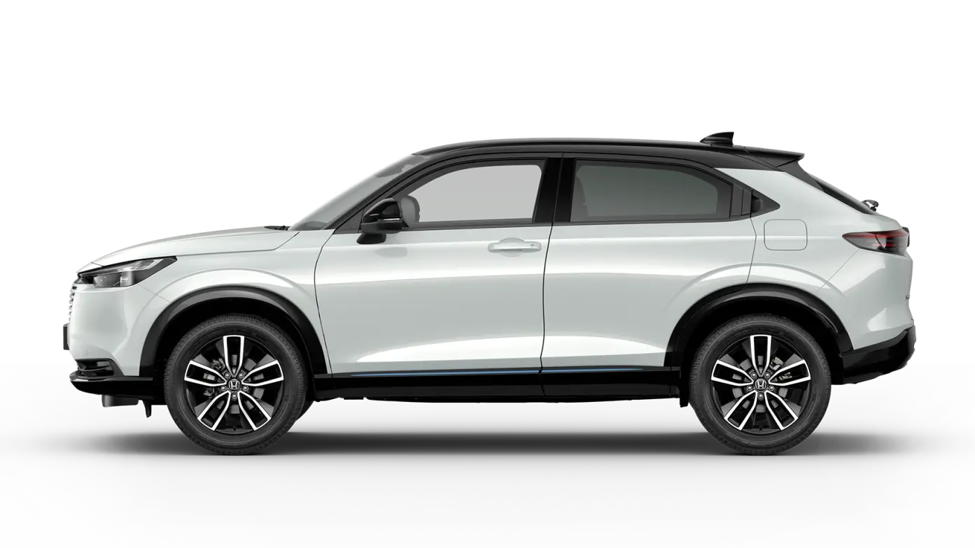 Bočný pohľad na model Honda HR-V