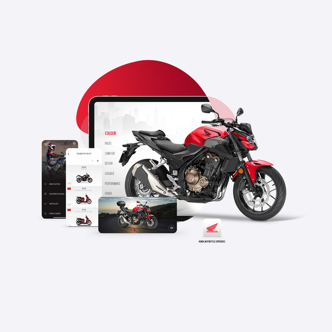 Aplikácia Honda Motorcycles Europe