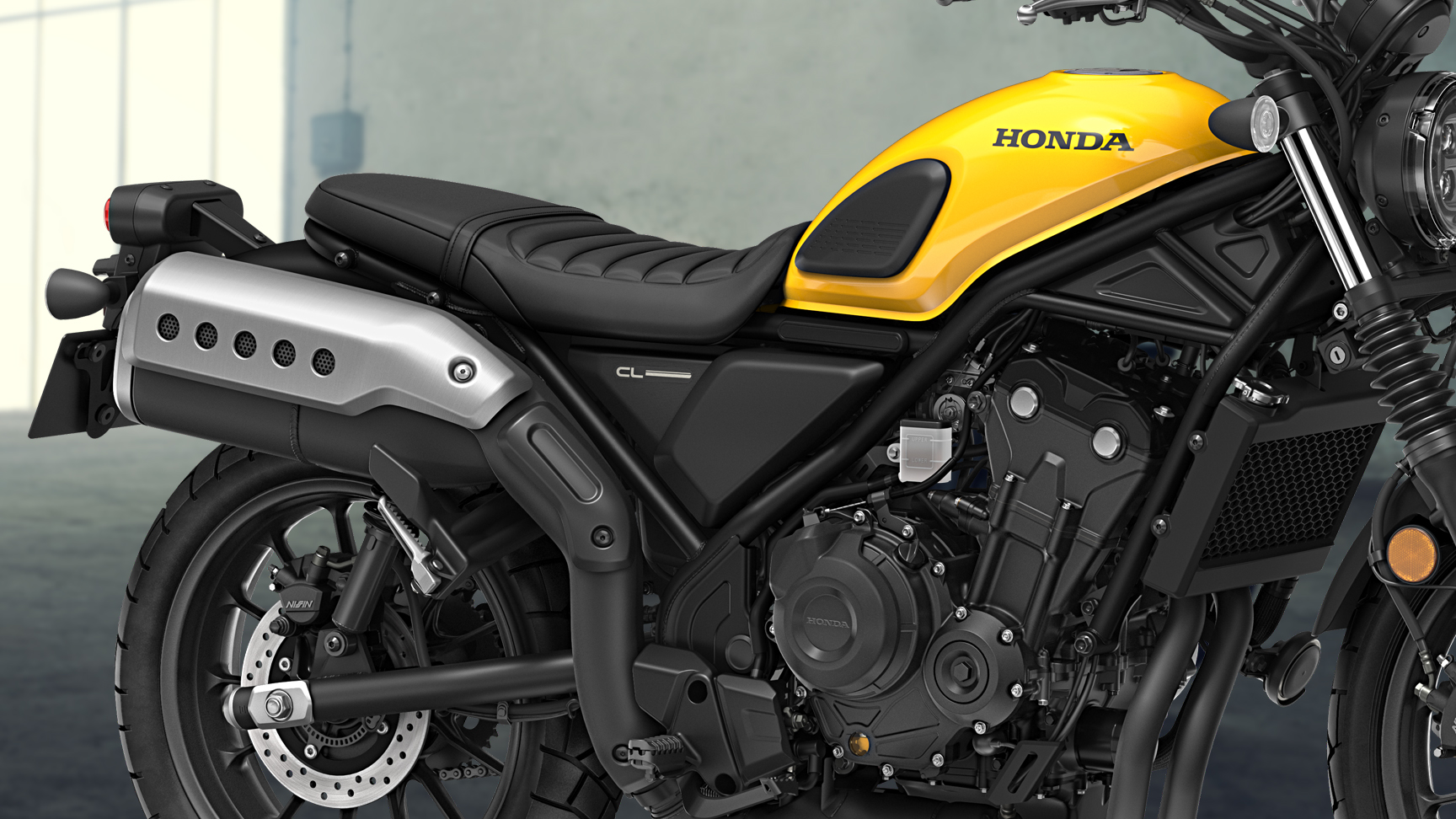 Komfort sedadla motocykla Honda CL500