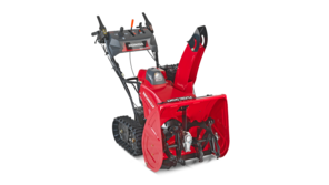 Trojštvrťový pohľad sprava na snehovú frézu radu 7.